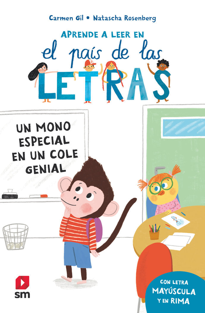 Un mono especial en un cole genial, de GIL, CARMEN | portada del libro