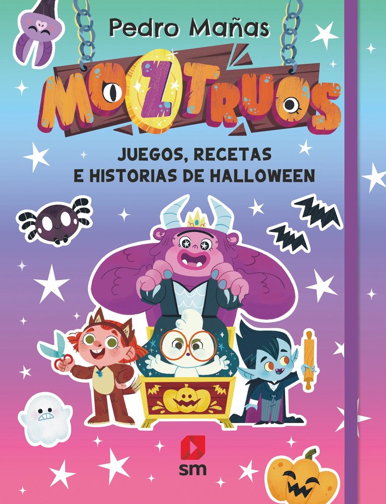 JUEGOS, RECETAS E HISTORIAS DE HALLOWEEN (MOZTRUOS), de MAÑAS, PEDRO | portada del libro
