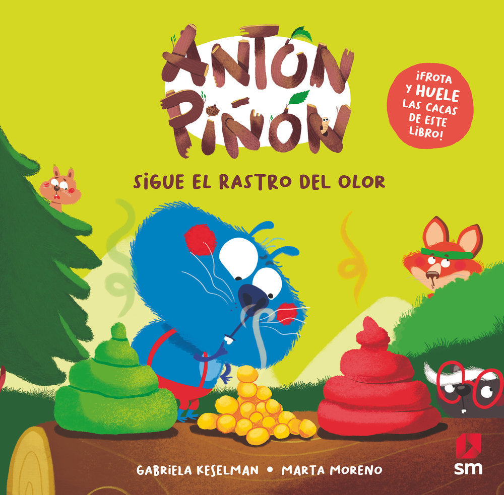 ANTON PIÑON SIGUE EL RASTRO DEL OLOR, de KESELMAN, GABRIELA | portada del libro
