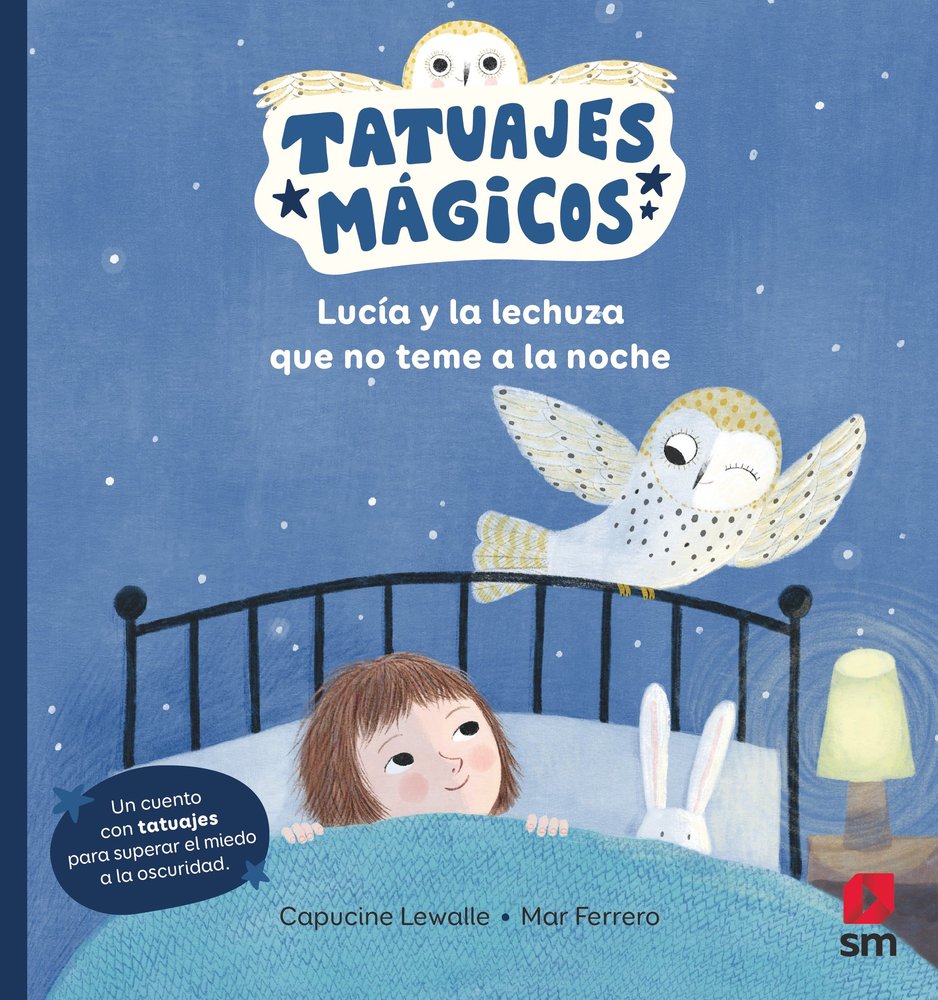 LUCIA Y LA LECHUZA QUE NO TEME A LA NOCHE, de LEWALLE, CAPUCINE | portada del libro