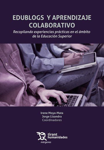 EDUBLOGS Y APRENDIZAJE COLABORATIVO RECOPILANDO EXPERIENCIA, de MOYA MATA | portada del libro