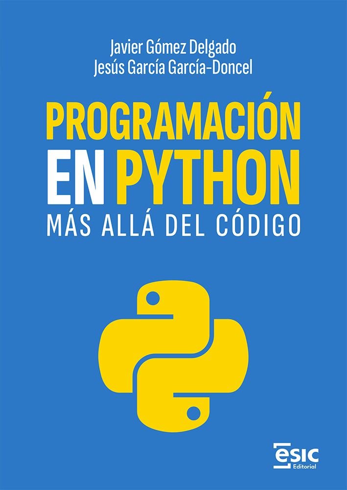 PROGRAMACION EN PYTHON, de GOMEZ DELGADO, JAVIER | portada del libro