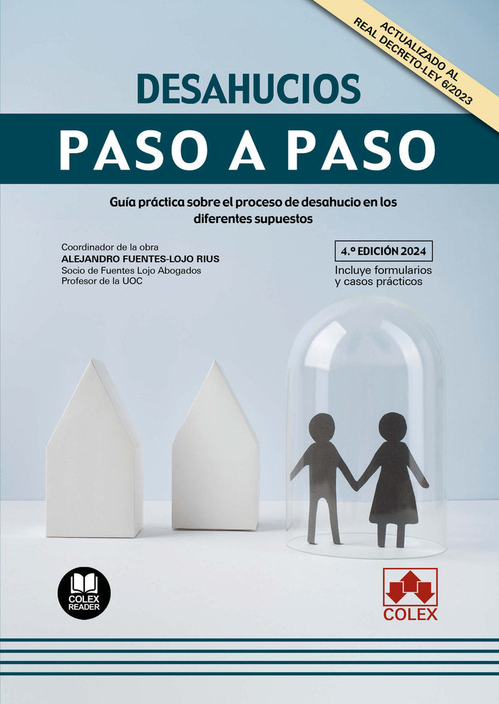 DESAHUCIOS PASO A PASO 2024 | portada del libro
