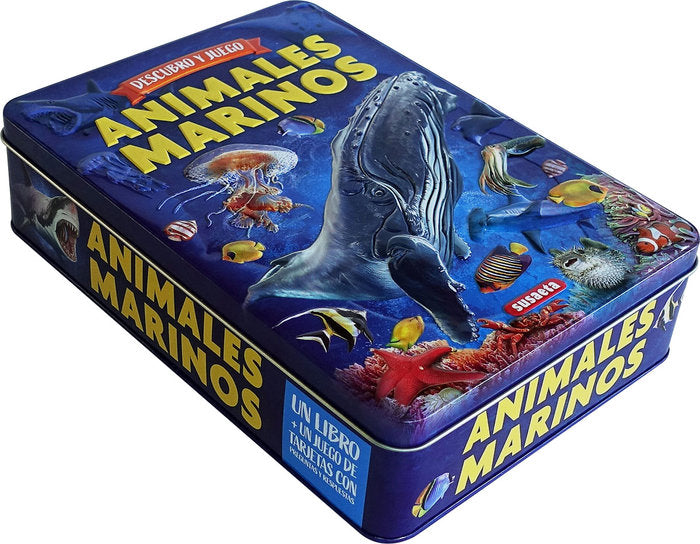 ANIMALES MARINOS, de EDICIONES, SUSAETA | portada del libro