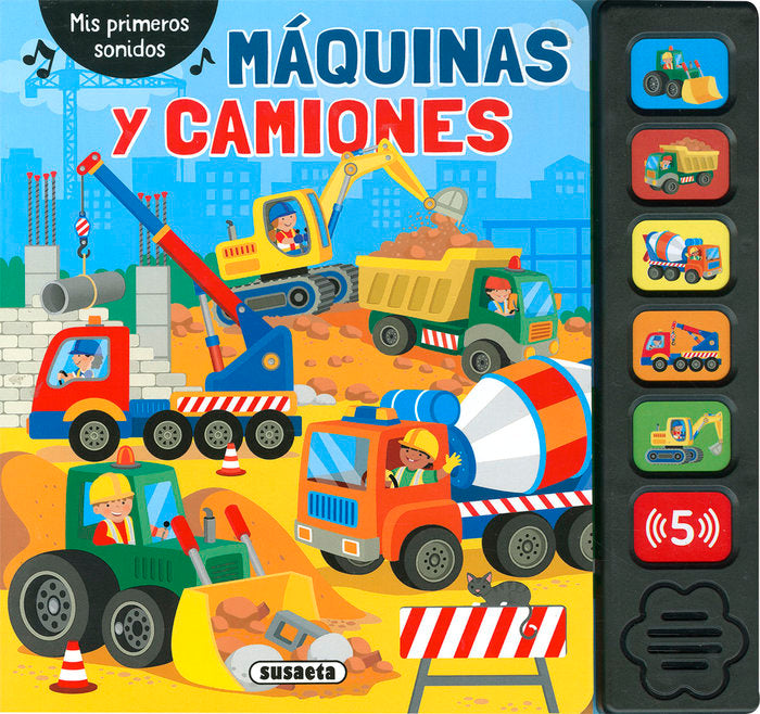 MAQUINAS Y CAMIONES, de GARCIA, CRISTINA | portada del libro