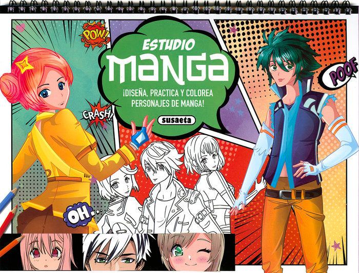 ESTUDIO MANGA 2, de SUSAETA EDICIONES | portada del libro