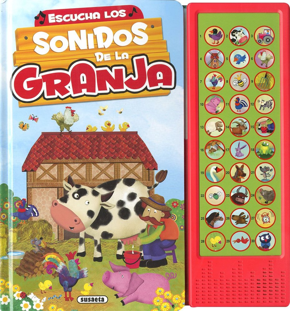 SONIDOS DE LA GRANJA, de SUSAETA EDICIONES | portada del libro