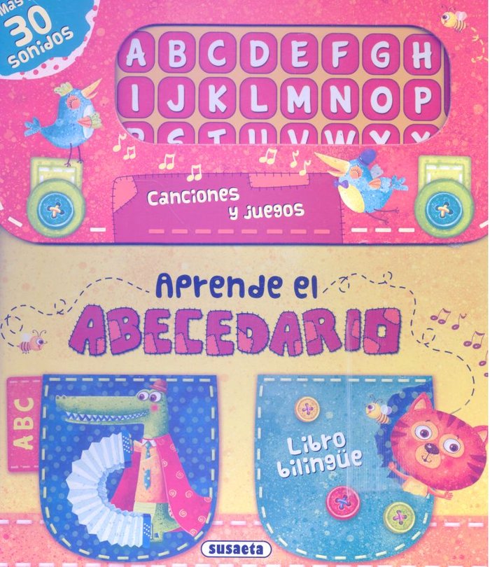 APRENDE EL ABECEDARIO, de SUSAETA | portada del libro