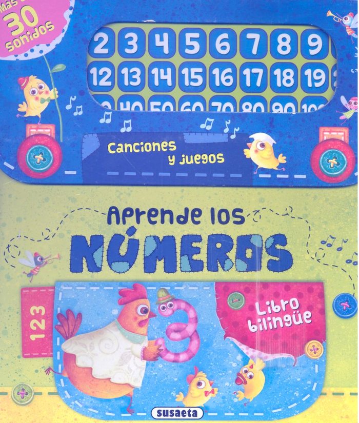 APRENDE LOS NUMEROS, de SUSAETA | portada del libro