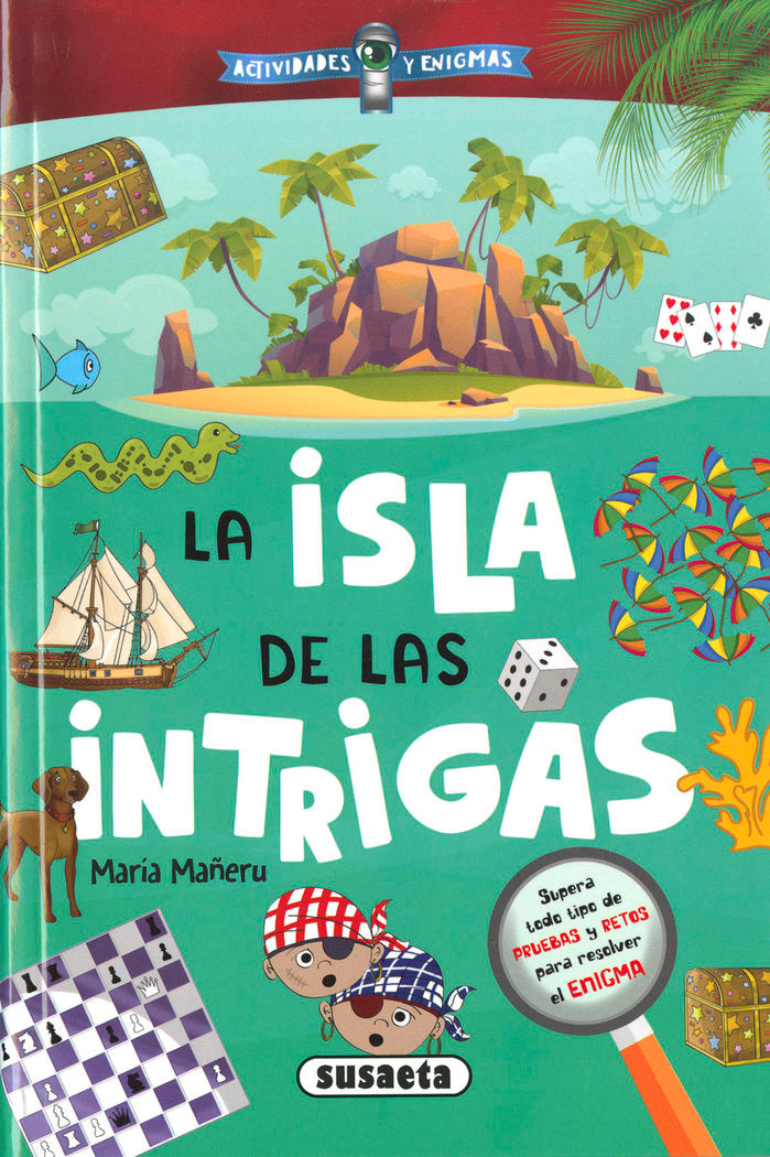 LA ISLA DE LAS INTRIGAS, de MAÑERU CAMARA, MARIA | portada del libro