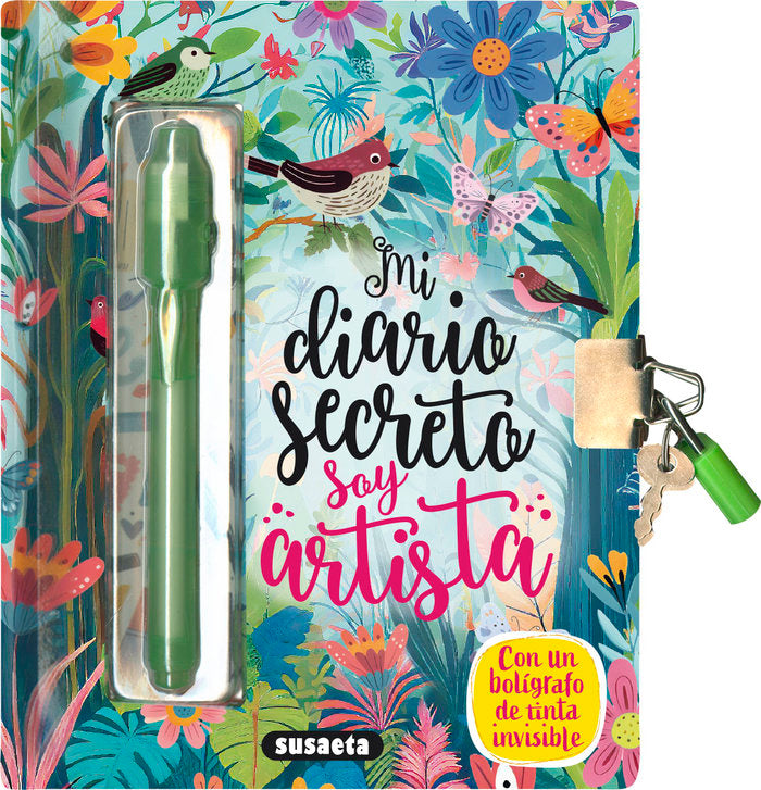 MI DIARIO SECRETO. SOY ARTISTA, de URIEL, ROBERTO | portada del libro