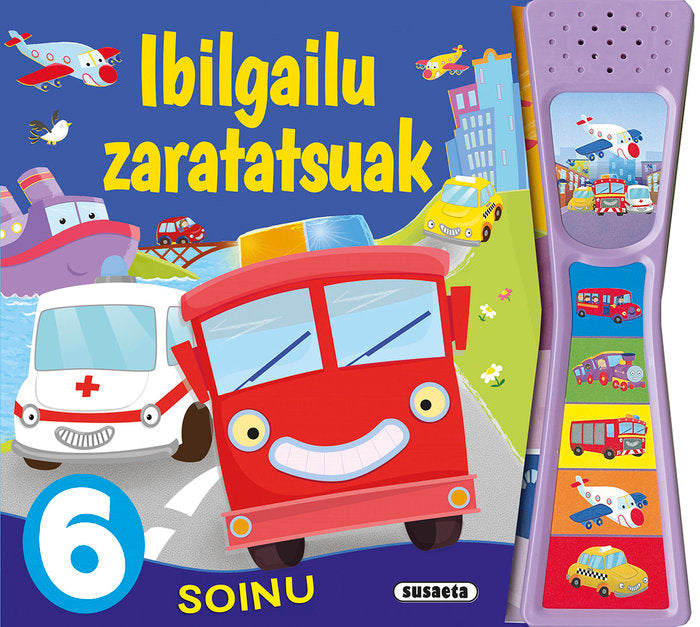 IBILGAILU ZARATATSUAK, de SUSAETA, EQUIPO | portada del libro