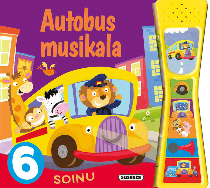 AUTOBUS MUSIKALA, de SUSAETA, EQUIPO | portada del libro