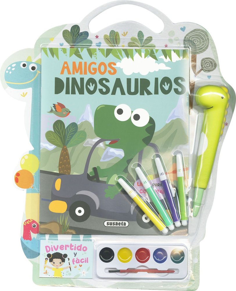 AMIGOS DINOSAURIOS, de SUSAETA EDICIONES | portada del libro
