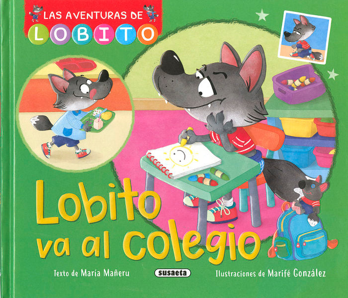 LOBITO VA AL COLEGIO, de MAÑERU | portada del libro