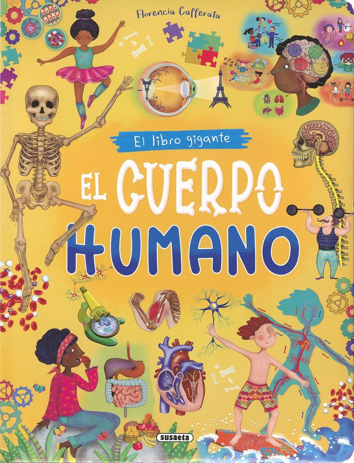 EL LIBRO GIGANTE. EL CUERPO HUMANO, de CAFFERATA, FLORENCIA | portada del libro