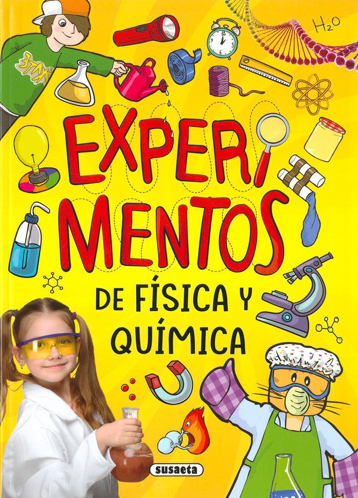 EXPERIMENTOS DE FISICA Y QUIMICA, de BENEGAS, MAR | portada del libro