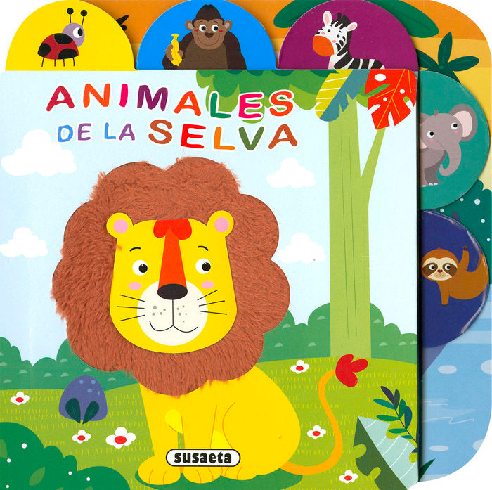 ANIMALES DE LA SELVA, de SUSAETA EDICIONES | portada del libro