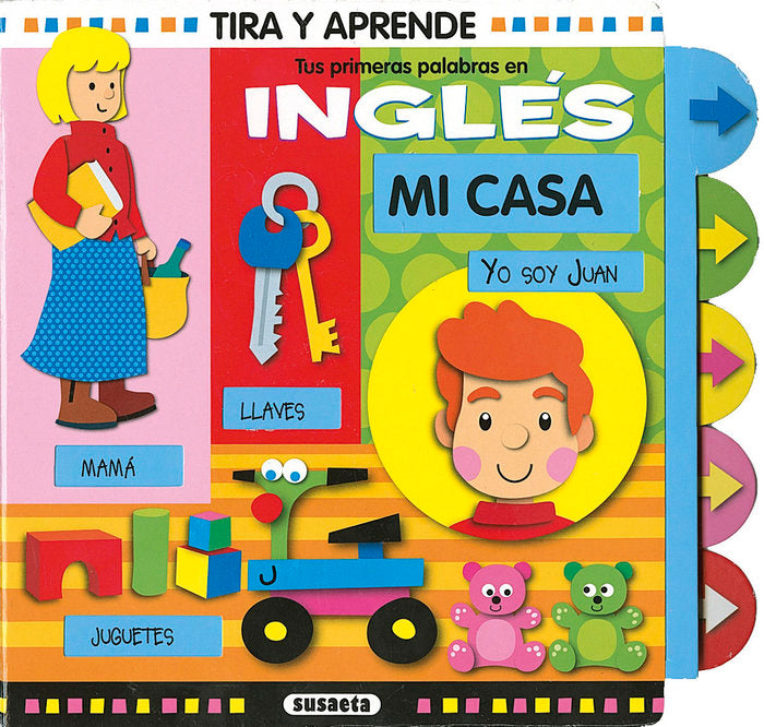 TUS PRIMERAS PALABRAS EN INGLES. MI CASA, de BUSQUETS | portada del libro