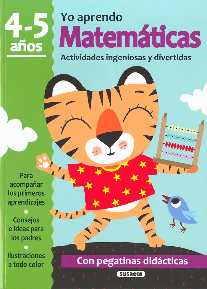 MATEMATICA 4-5 AÑOS, de SUSAETA, EQUIPO | portada del libro