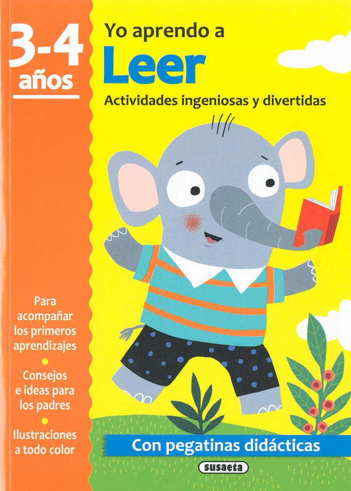 LEER 3-4 AÑOS, de SUSAETA, EQUIPO | portada del libro