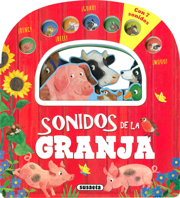 SONIDOS DE LA GRANJA, de SUSAETA EDICIONES | portada del libro