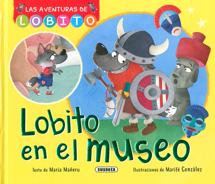 LOBITO EN EL MUSEO, de MAÑERU, MARIA | portada del libro