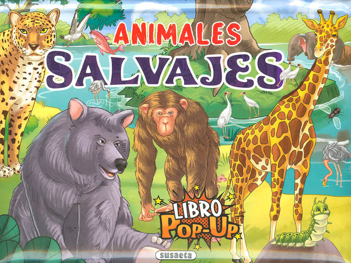 ANIMALES SALVAJES, de SUSAETA EDICIONES | portada del libro