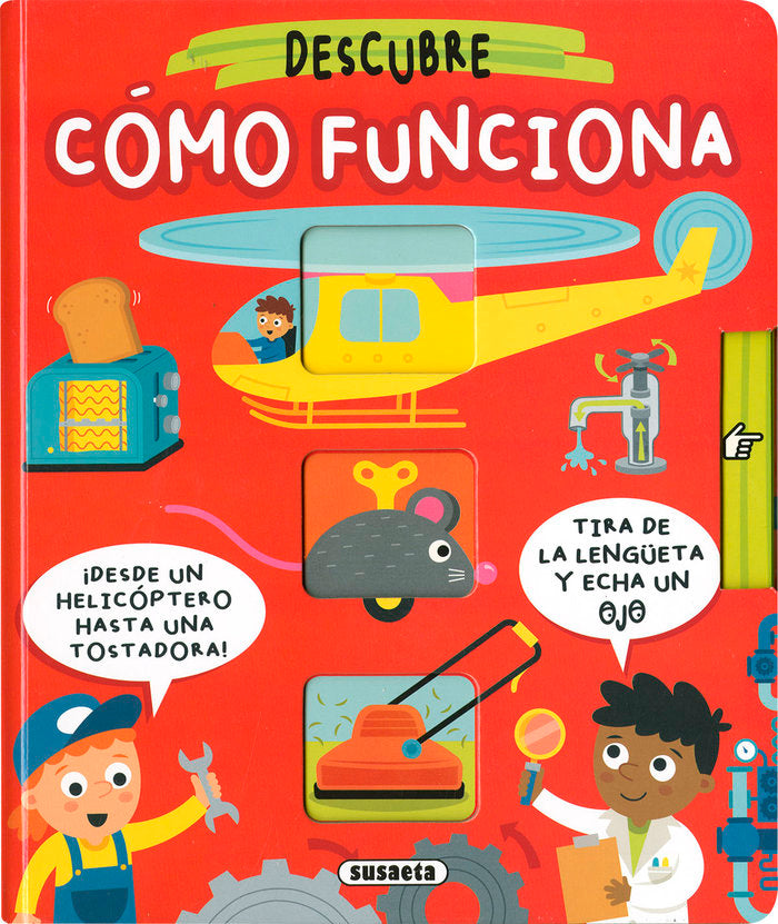 DESCUBRE COMO FUNCIONA, de SUSAETA EDICIONES | portada del libro