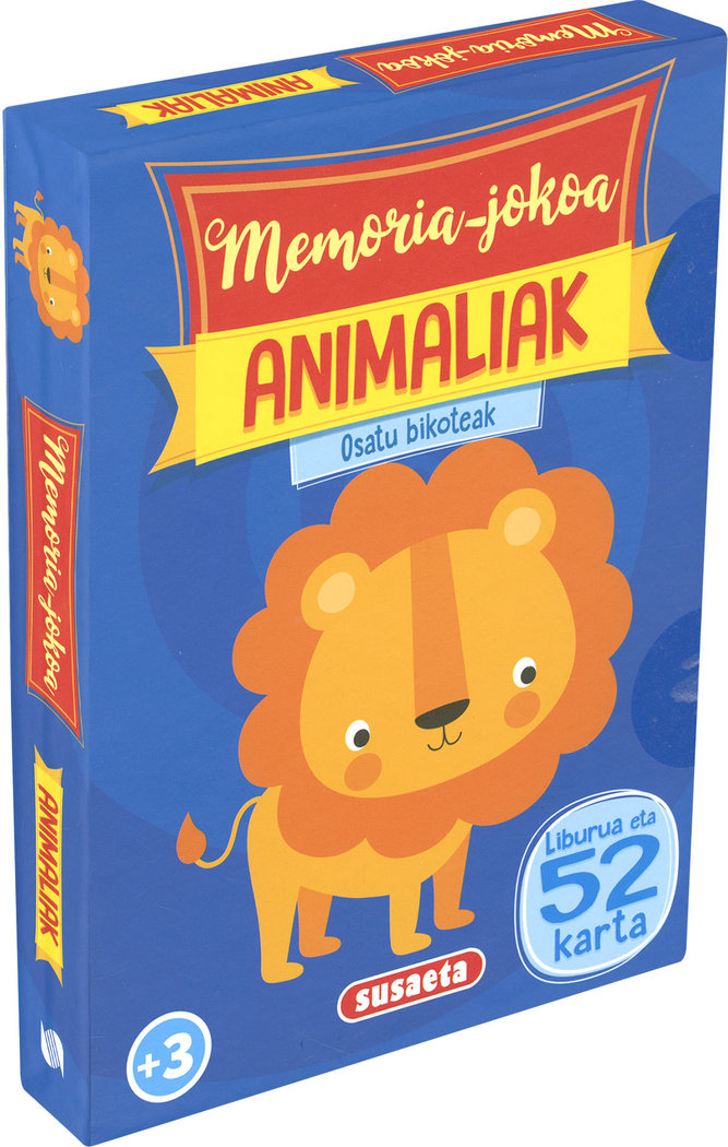 MEMORIA-JOKOA ANIMALIAK, de SUSAETA, EQUIPO | portada del libro