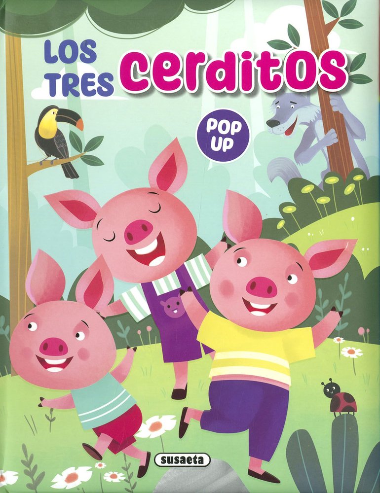LOS TRES CERDITOS, de SUSAETA EDICIONES | portada del libro