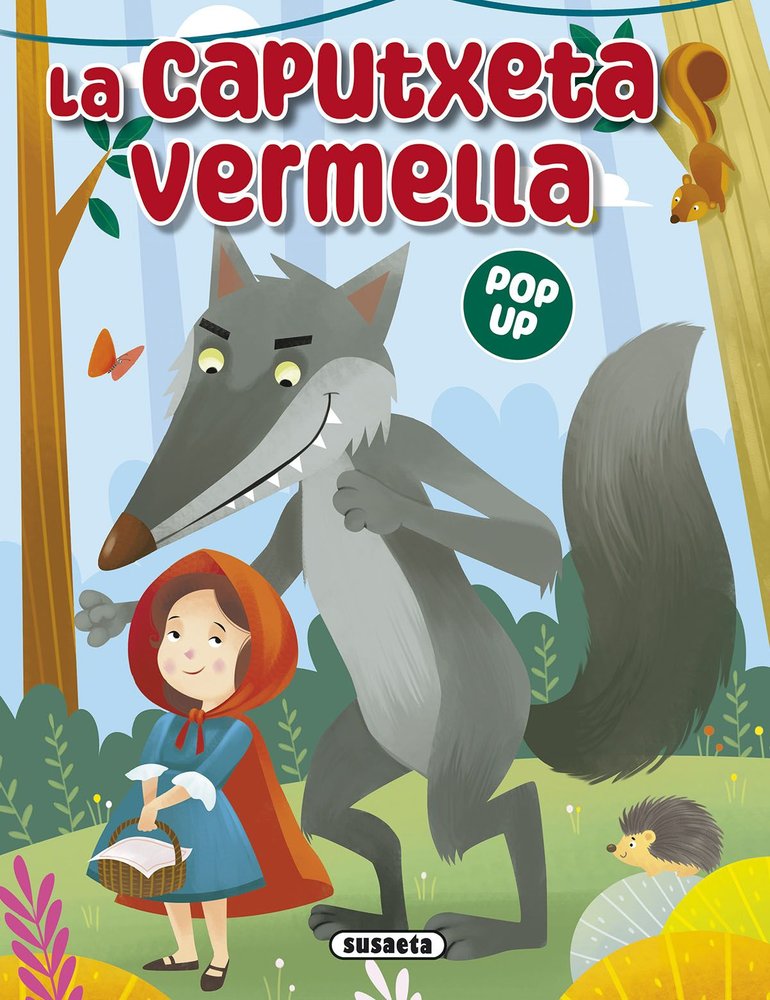 LA CAPUTXETA VERMELLA, de SUSAETA EDICIONES | portada del libro