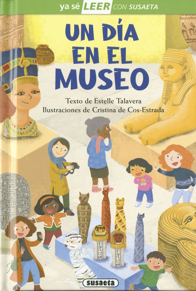 UN DIA EN EL MUSEO, de TALAVERA, ESTELLE | portada del libro