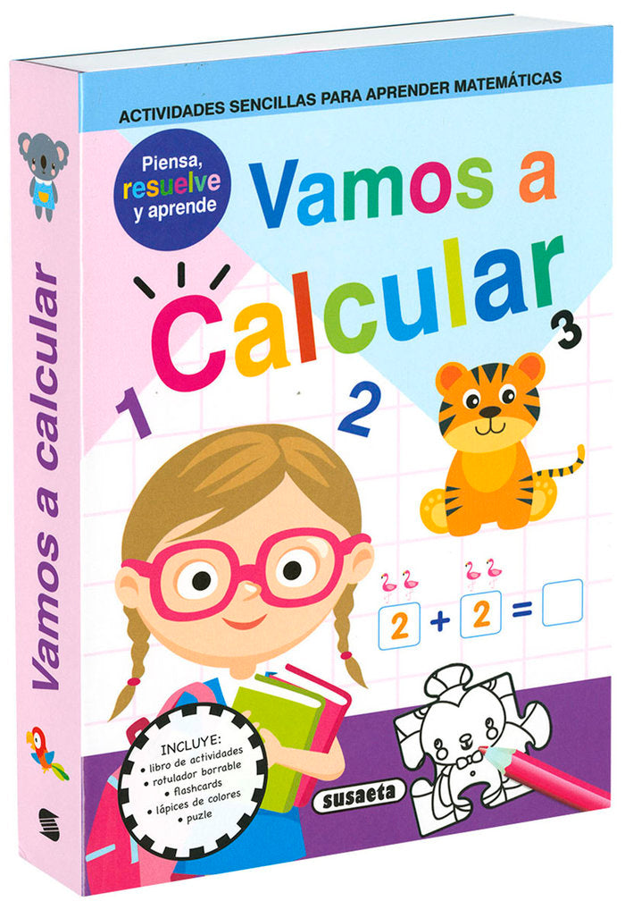 VAMOS A CALCULAR, de EDICIONES, SUSAETA | portada del libro