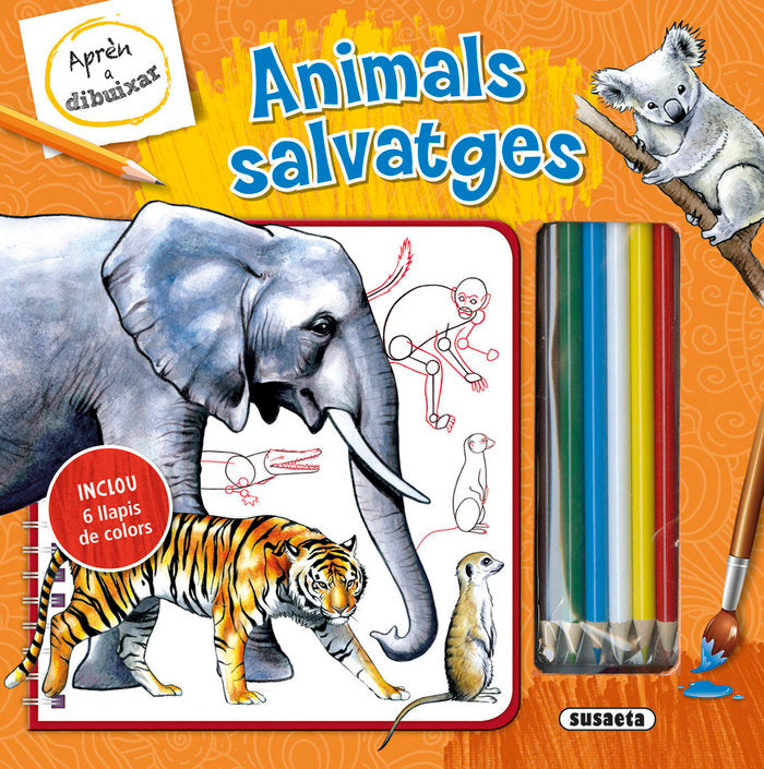 ANIMALS SALVATGES, de SUSAETA, EQUIPO | portada del libro