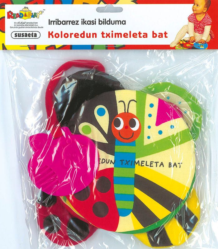 KOLOREDUN TXIMELETA BAT, de SUSAETA, EQUIPO | portada del libro