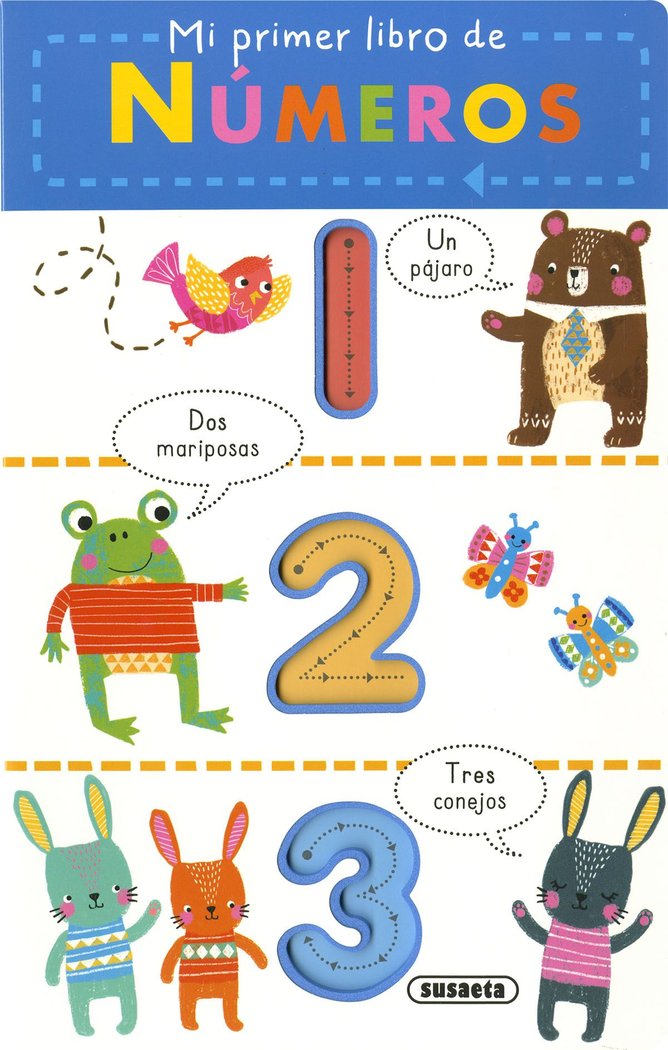 MI PRIMER LIBRO DE NUMEROS, de SUSAETA EDICIONES | portada del libro