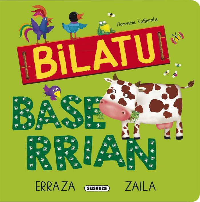 BILATU BASERRIAN, de CAFFERATA, FLORENCIA | portada del libro