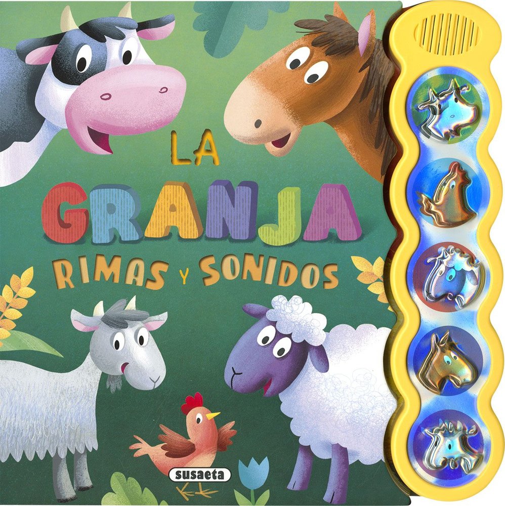 LA GRANJA RIMAS Y SONIDOS, de SUSAETA EDICIONES | portada del libro
