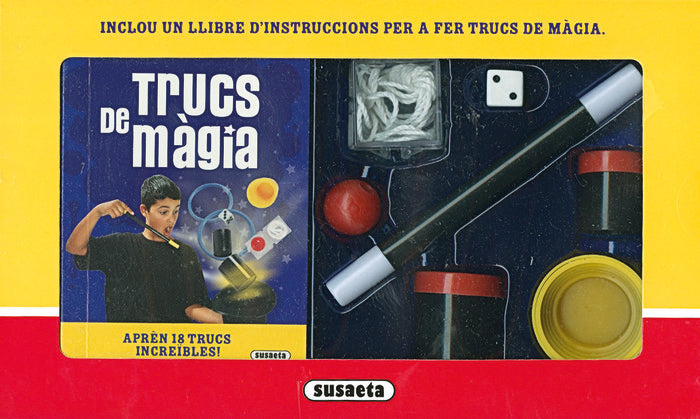 TRUCS DE MAGIA, de SUSAETA, EQUIP | portada del libro
