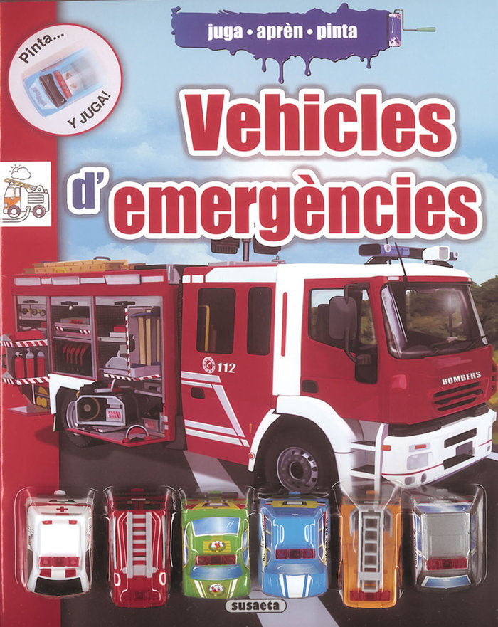 VEHICLES D'EMERGENCIES, de SUSAETA, EQUIP | portada del libro