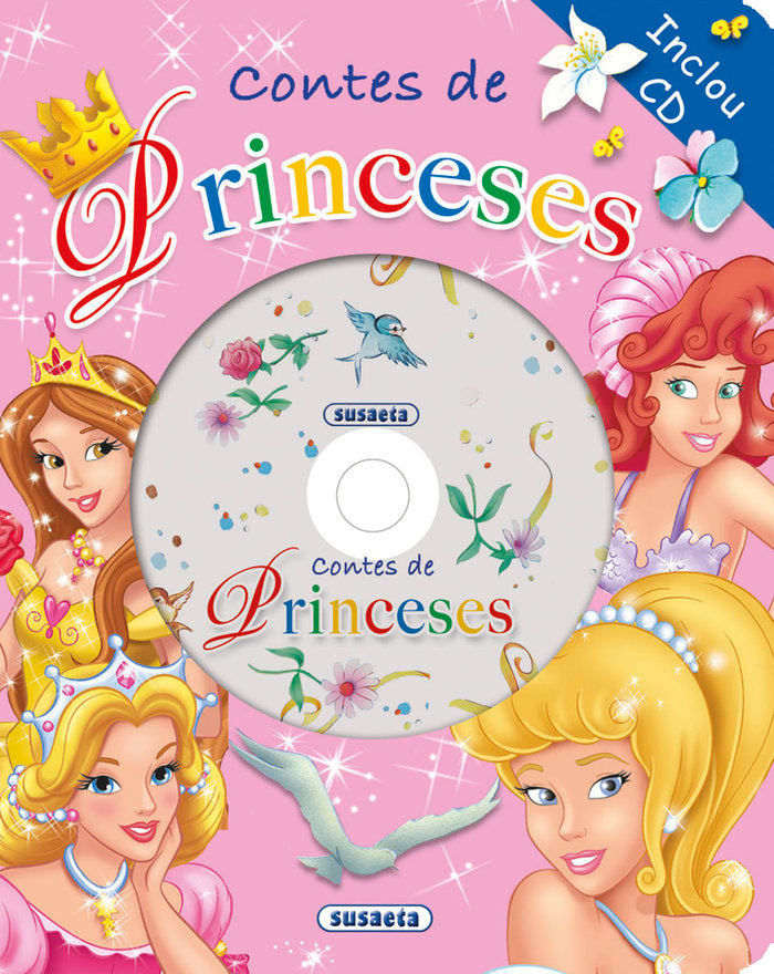 CONTES DE PRINCESES, de SUSAETA, EQUIP | portada del libro
