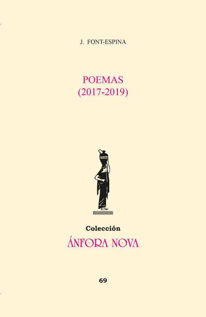 Poemas (2017-2019), de Font-Espina, J. | portada del libro
