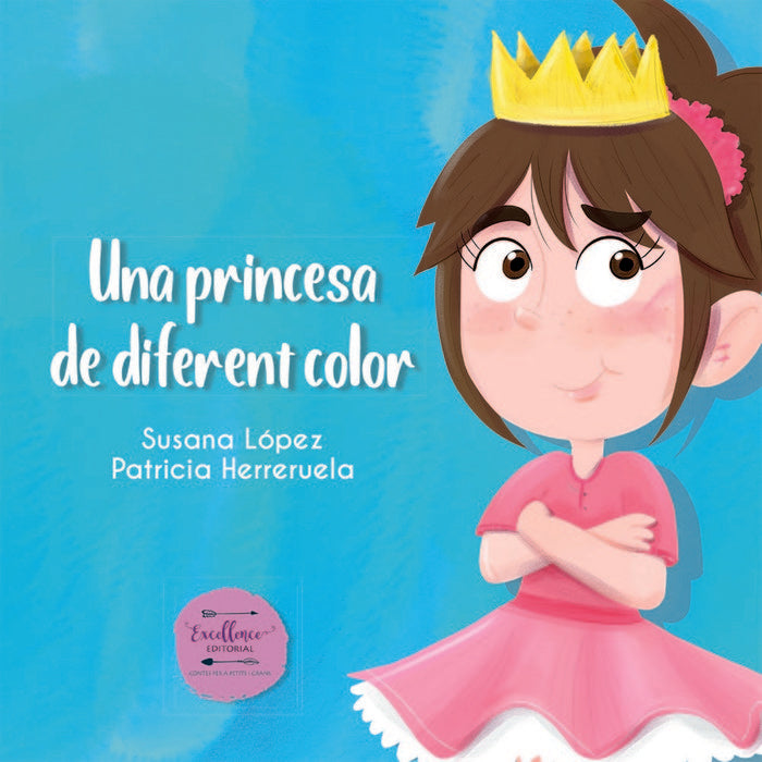 Una princesa d'un color diferent, de López Fernández, Susana | portada del libro