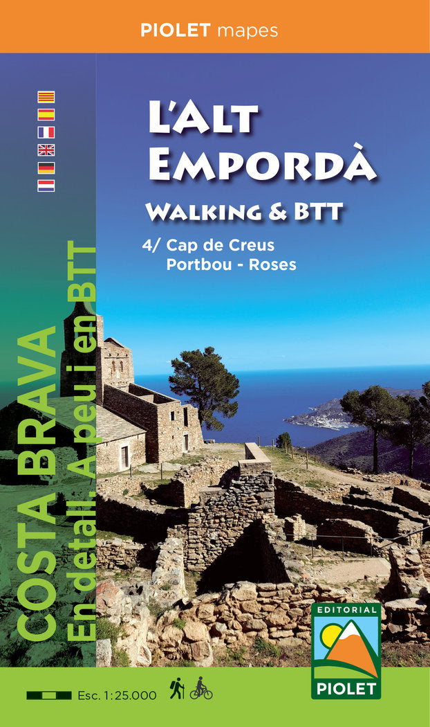 L'Alt Empordà. Walking - BTT, de Piolet, Editorial | portada del libro