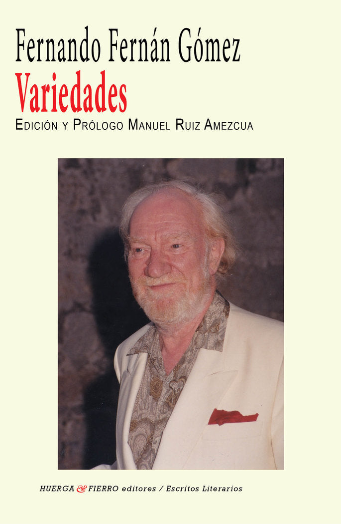 VARIEDADES, de Fernán Gómez, Fernando | portada del libro