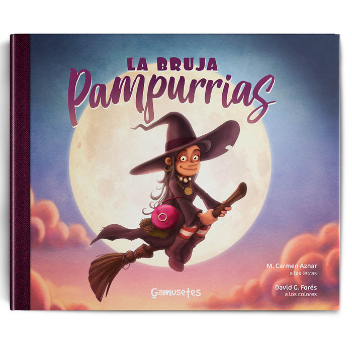 La bruja Pampurrias, de Aznar Alcega | portada del libro