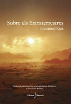 SOBRE ELS EXTRATERRESTRES, de Immanuel Kant | portada del libro