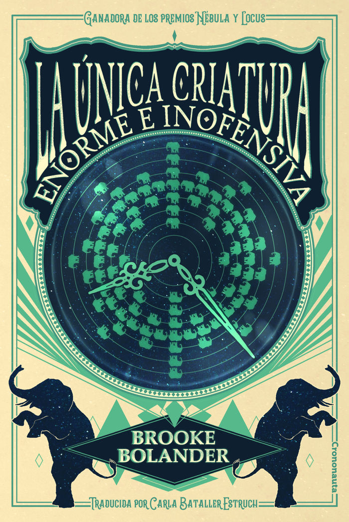 La única criatura enorme e inofensiva, de Bolander, Brooke | portada del libro