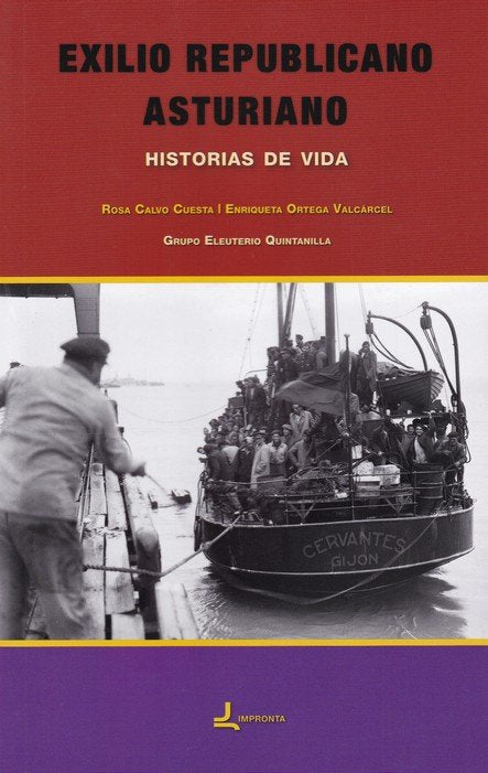 Exilio republicano asturiano, de Calvo Cuesta, Rosa | portada del libro